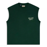 Gallery Dept. Augi Cropped Sleeve T-shirt Green