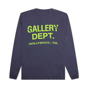 Gallery Dept. Souvenir Long Sleeve T-Shirt Navy