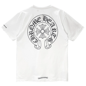 Chrome Hearts Horseshoe Logo Pocket T-Shirt White