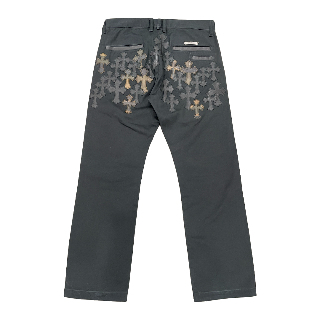 Chrome Hearts Flooded Back Camo Cross Patch Chino Pants