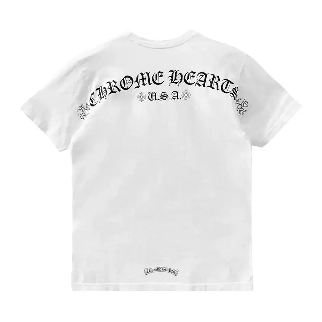 Chrome Hearts Shoulder Back Logo T-Shirt White