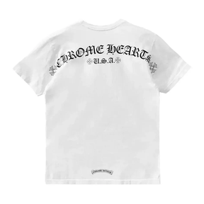 Chrome Hearts Shoulder Back Logo T-Shirt White