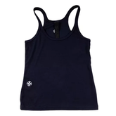 Chrome Hearts Bad Seed Ribbed Tank Top Navy