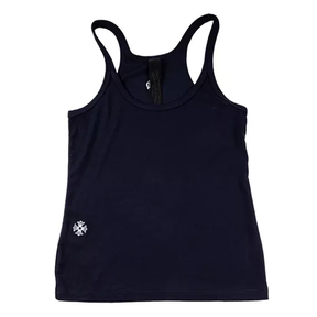 Chrome Hearts Bad Seed Ribbed Tank Top Navy