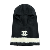 Chanel Balaclava Cashmere Black
