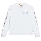 Gallery Dept. Le Bar De Music Long Sleeve T-Shirt White