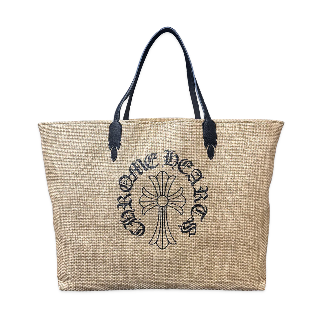 Chrome Hearts Beach Cross Logo Beach Bag