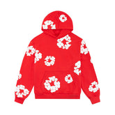 Denim Tears The Cotton Wreath Hoodie Red