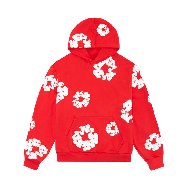 Denim Tears The Cotton Wreath Hoodie Red | Kenshi