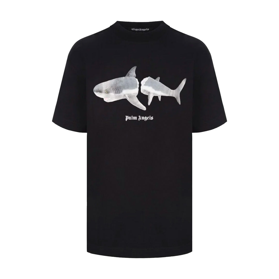 Palm Angels Shark T-Shirt Black
