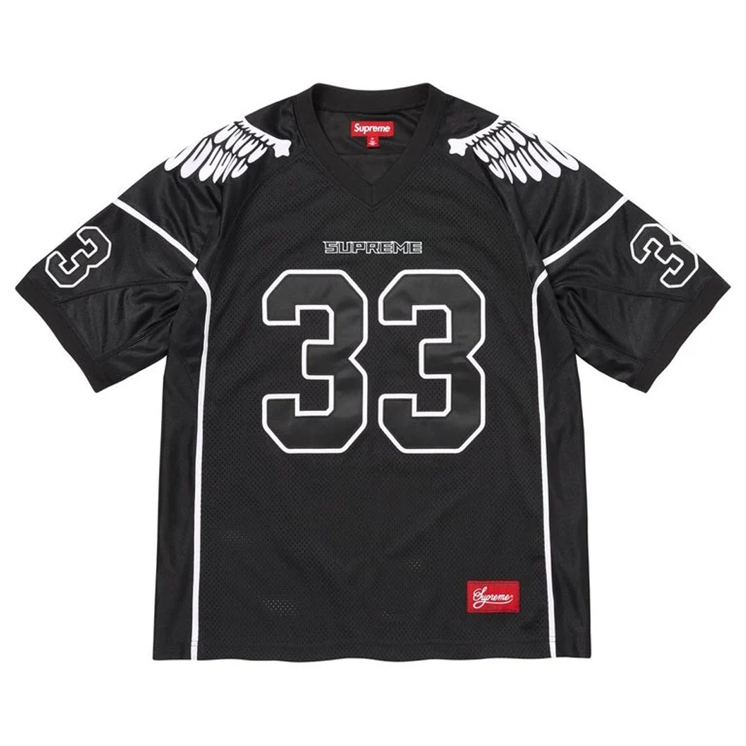 Supreme Wings Football Jersey Black