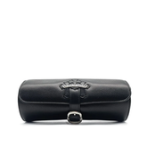 Chrome Hearts Cemetery Patch Black Leather Watch Roll