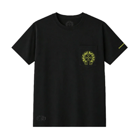 Chrome Hearts Neon Horseshoe Pocket T-Shirt Black