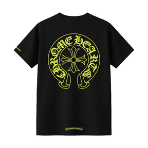 Chrome Hearts Neon Horseshoe Pocket T-Shirt Black