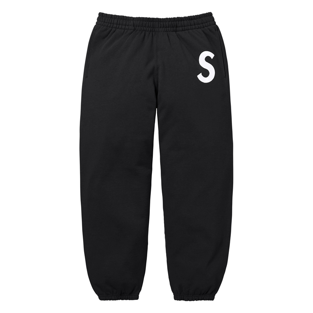Supreme S Logo Sweatpant Black