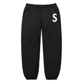 Supreme S Logo Sweatpant Black