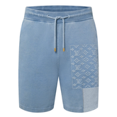 Louis Vuitton Knitted Patchwork Denim Shorts