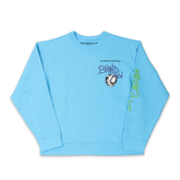 Chrome Hearts Matty Boy Brain New Crewneck Blue
