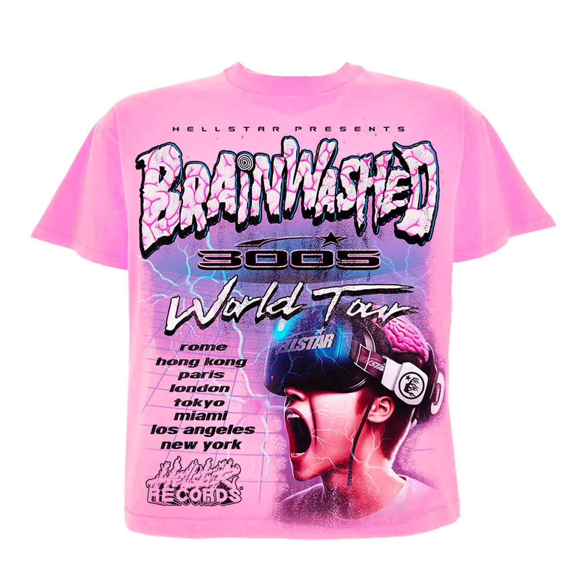 Hellstar Brainwashed World Tour T-Shirt