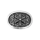 Chrome Hearts Small Oval Star Belt Buckle