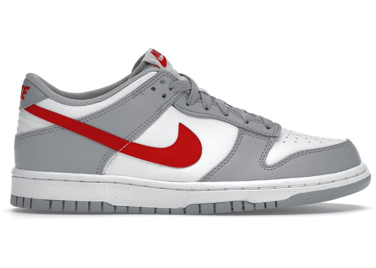 Nike Dunk Low White Grey Red (Gs)
