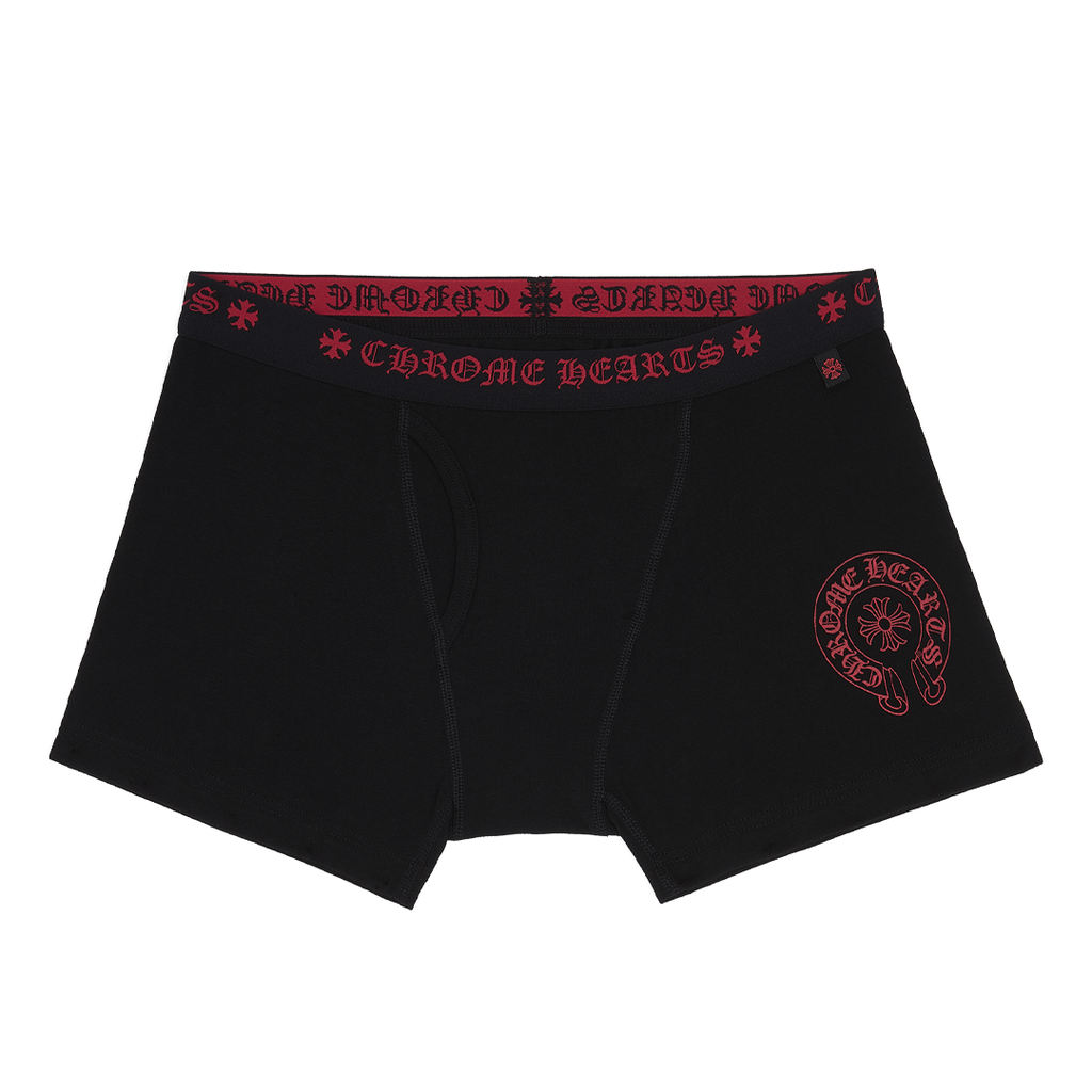Chrome Hearts Boxer Brief (1 Pack) Black/Red | Kenshi