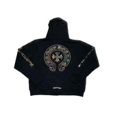 Chrome Hearts Camo Horseshoe Logo Pullover Hoodie
