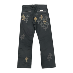 Chrome Hearts Camo Cross Patch Chino Pants Black