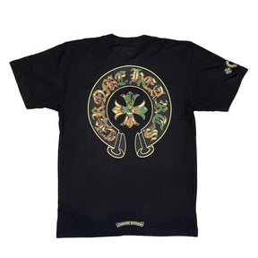 Chrome Hearts Camo Horseshoe Pocket T-Shirt