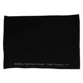 Chrome Hearts Black Cashmere Blanket