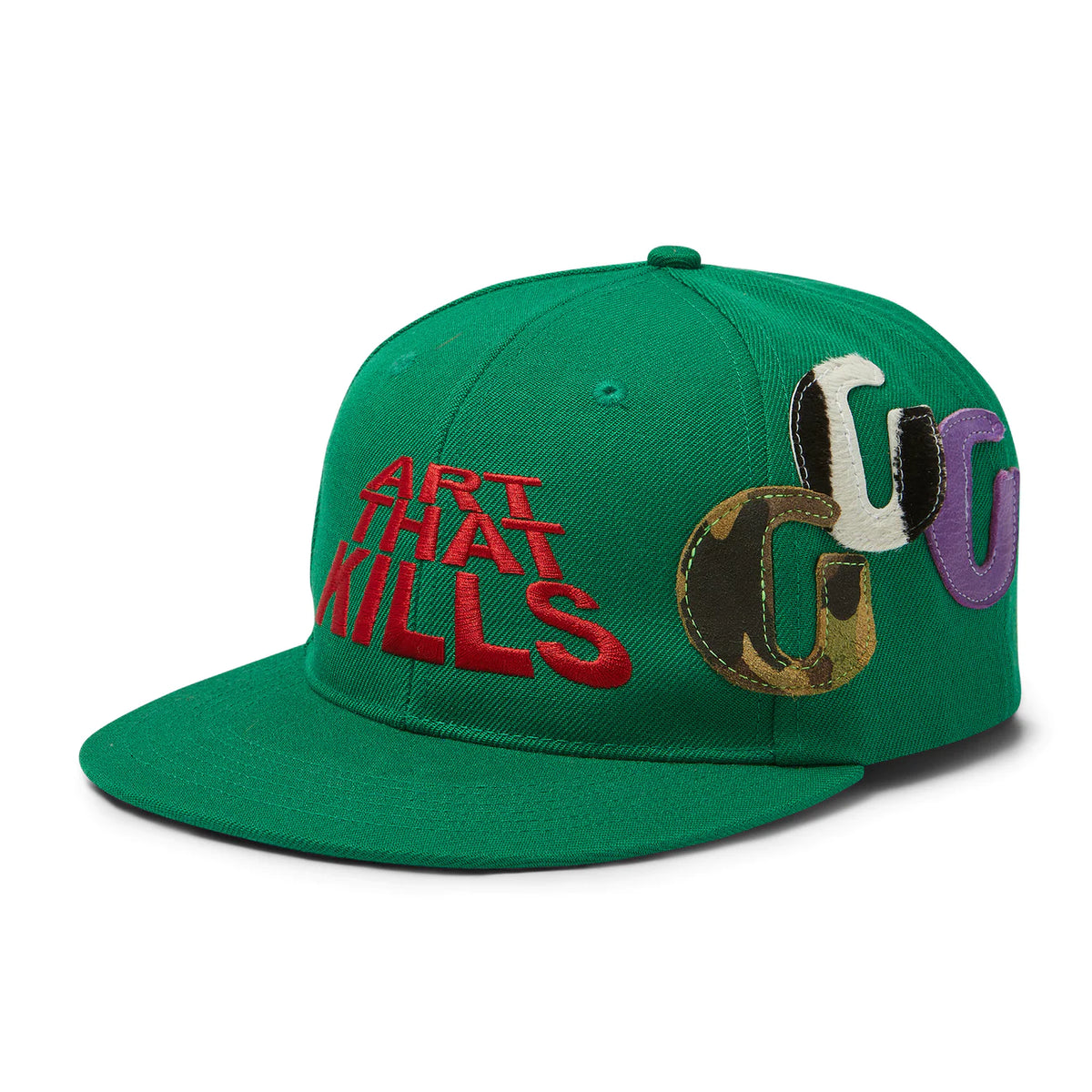Gallery Dept. Art That Kills G-Patch Fitted Cap Green