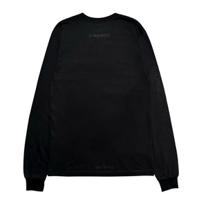 Chrome Hearts Miami Exclusive Cemetery Long Sleeve T-Shirt Black
