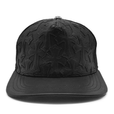 Chrome Hearts Leather Multi Cross Patch Trucker Hat