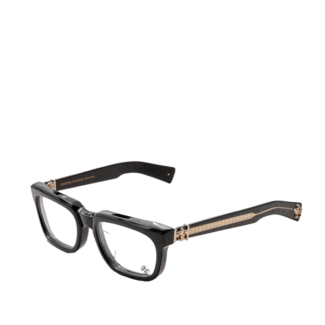 Chrome Hearts "See You In Tea" Black/Gold Glasses