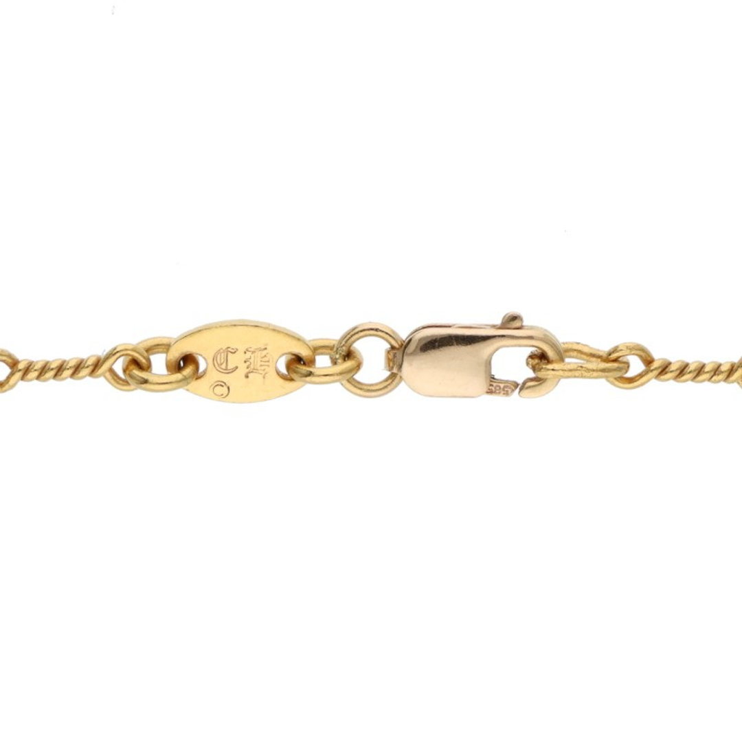 Chrome Hearts 22k Gold Twist Chain Necklace (18 Inch)