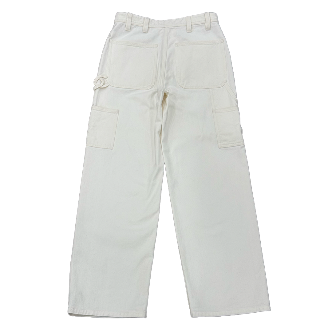 Chanel Carpenter Jeans White
