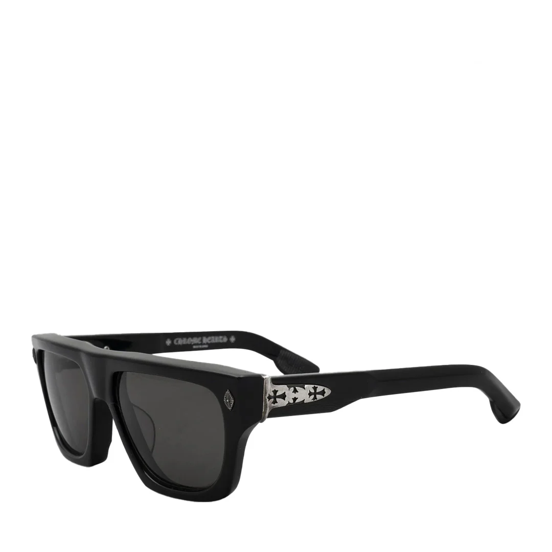 Chrome Hearts "Charismadick" Black/Silver Glasses