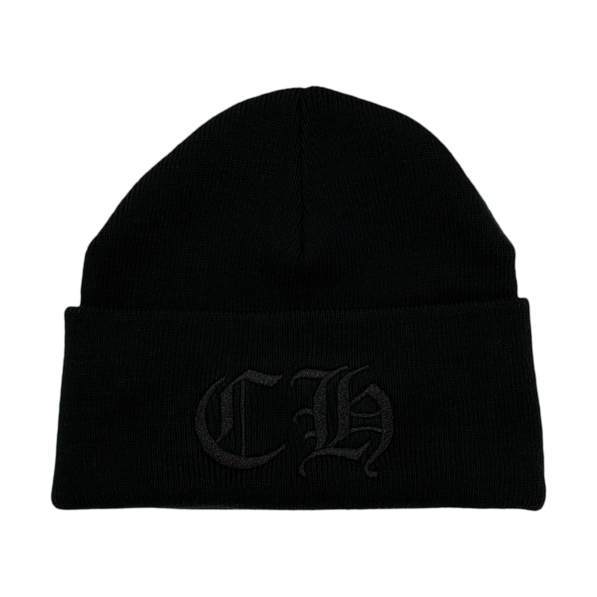 Chrome Hearts CH Beanie Tonal Black