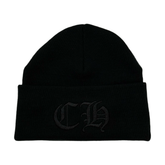 Chrome Hearts CH Beanie Tonal Black