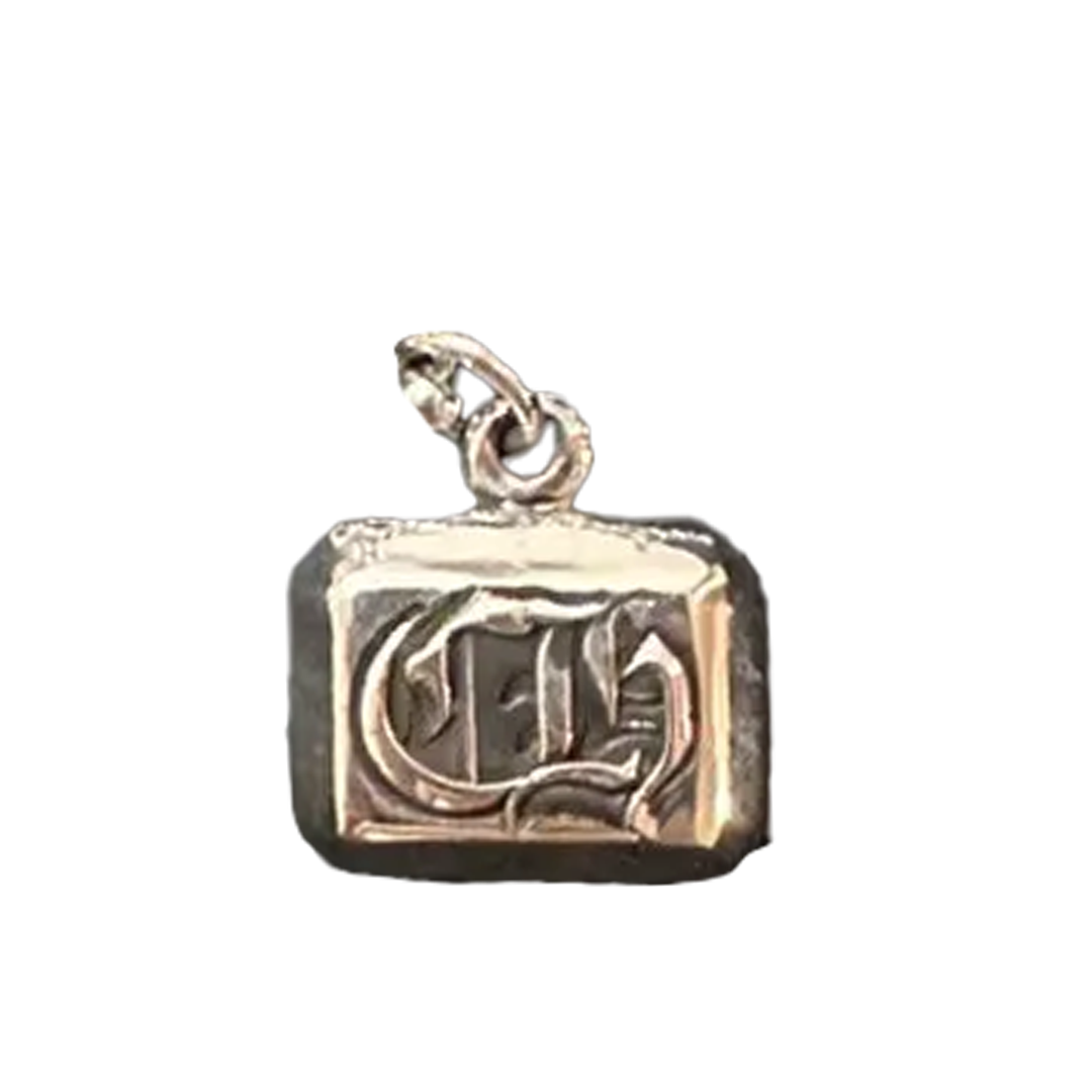 Chrome Hearts CH Emerald Cut Pendant (With Chain)