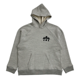 Chrome Hearts Triple Cross Nylon CH Logo Hoodie Grey