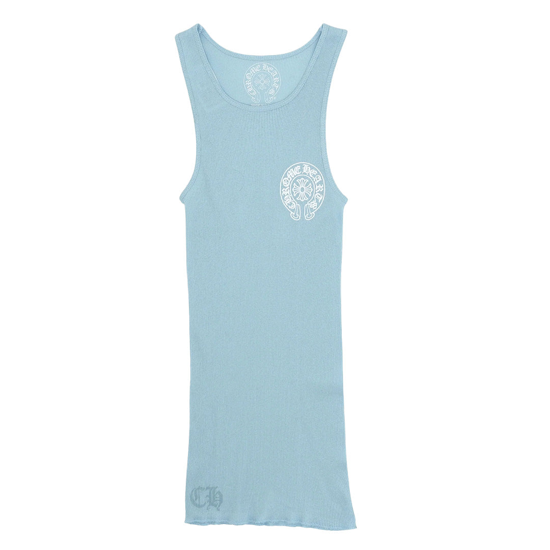 Chrome Hearts Horseshoe Tank Top Blue