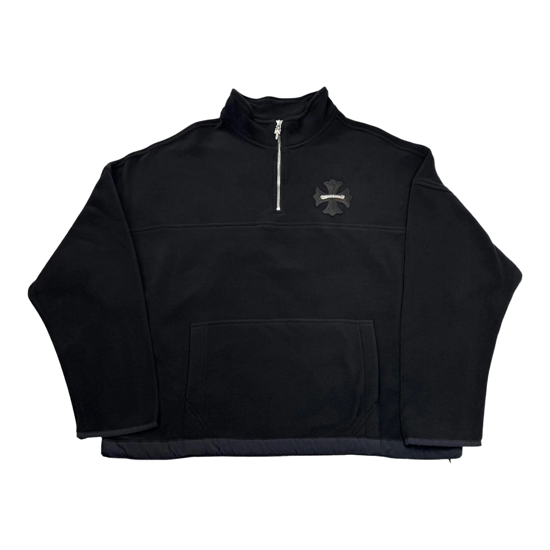 Chrome Hearts CH+ Scroll Fleece Quarter Zip