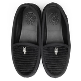 Chrome Hearts Dagger Corduroy Loafers (Womens)