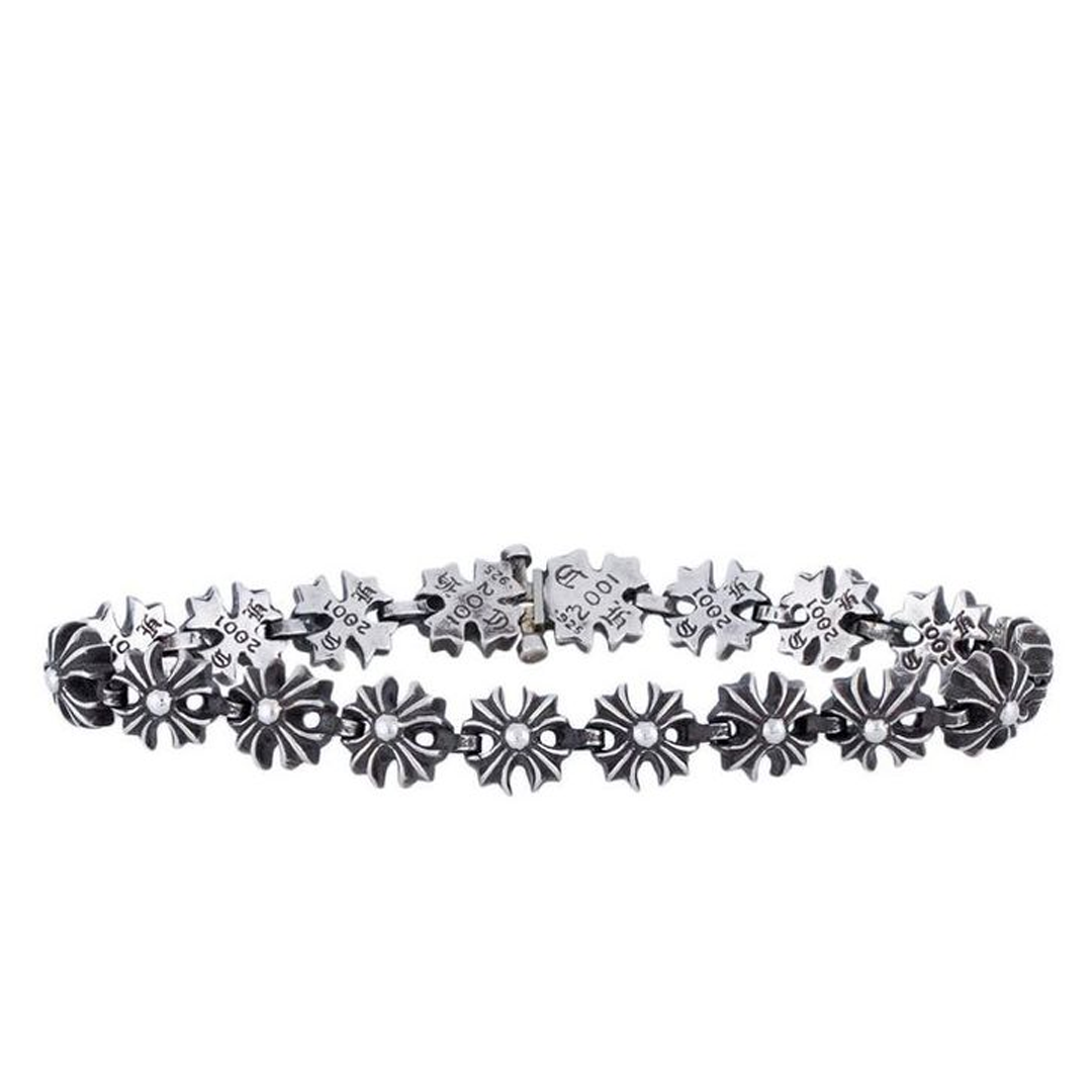 Chrome Hearts Cross Link Bracelet (7 Inch)
