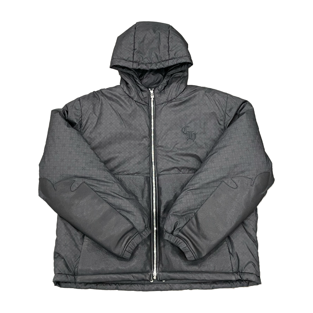 Chrome Hearts Monogram with Fleur Leather Patch Nylon Jacket