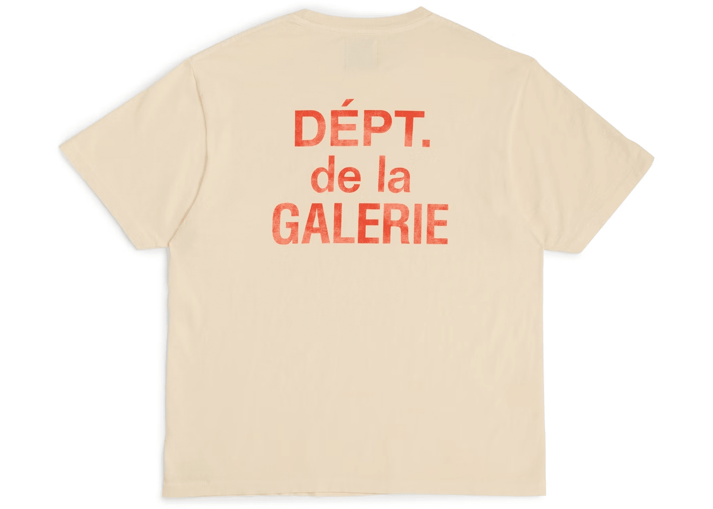 Gallery Dept. French Souvenir T-Shirt Cream/Orange