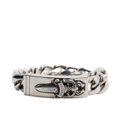 Chrome Hearts Cuban Link Dagger ID Bracelet