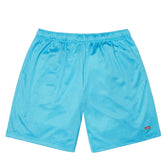 Supreme Small Box Baggy Mesh Short Cyan