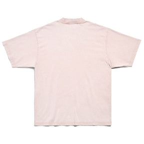 Balenciaga Mirror Logo T-Shirt Pink